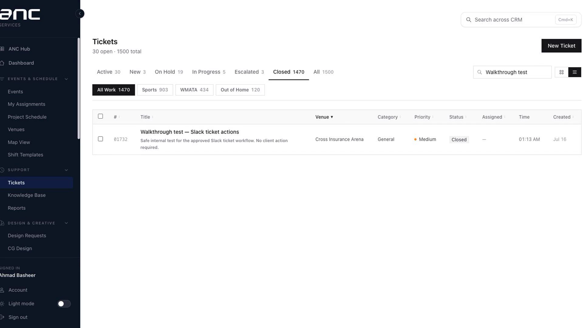 Services Dashboard Overview preview